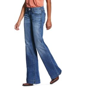 Women’s Ariat Eleanor trouser leg denim jeans size 28